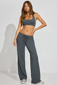 Stretch Terry Bootcut Pants