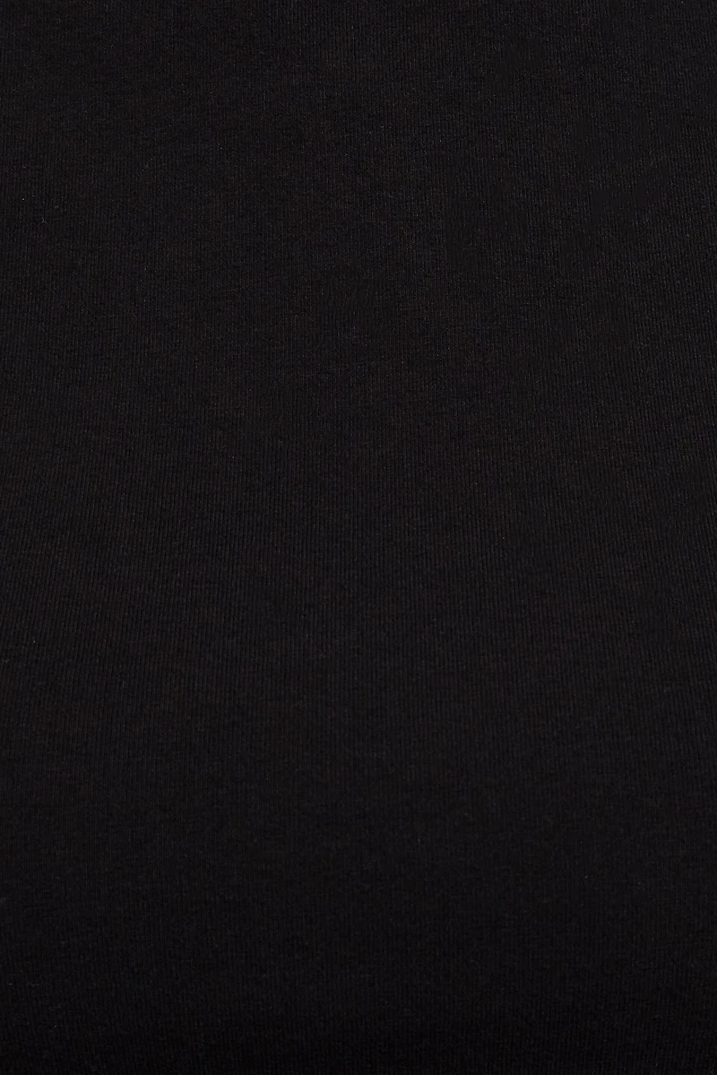 Open Back Cap Sleeve T Shirt