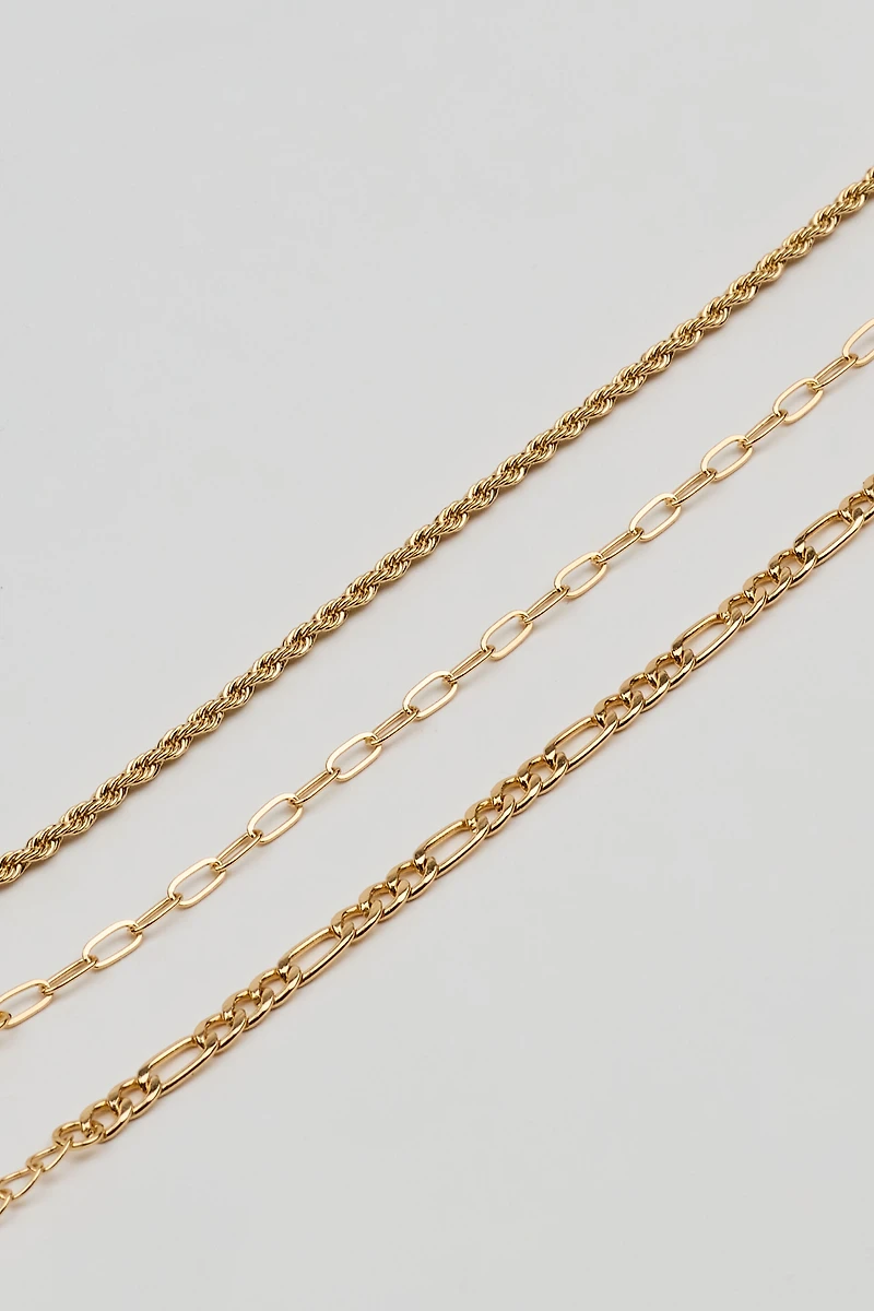 Set of 3 Delicate Bracelets