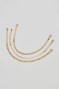 Ensemble de 3 bracelets délicats