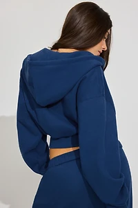 SoftTerry Bubble Zip Hoodie