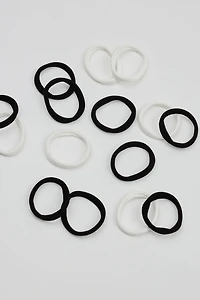 Pack of 18 Seamless Hair Elastics