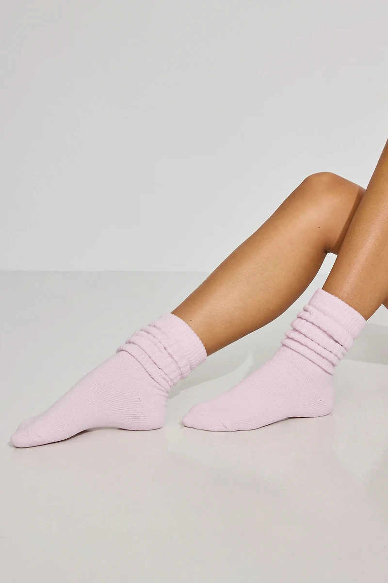 Chaussettes pelucheuses