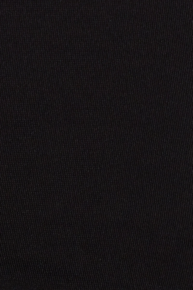 Plunge Neck Long Sleeve Top