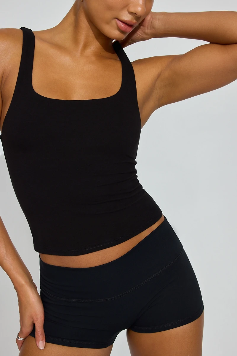 Camisole à col carr