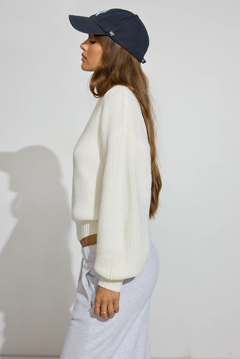 Bubble Sleeve Sweater