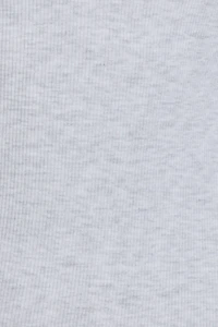 Ribbed Deep V Neck Long Sleeve Top