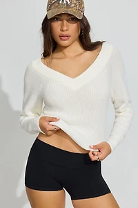 Rylie Supersoft V-Neck Top