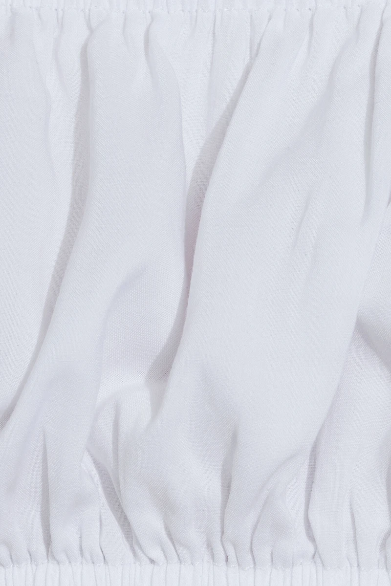 Puff Sleeve Tie Micro Top