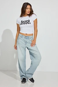 SuperSoft Cropped Crewneck T-Shirt