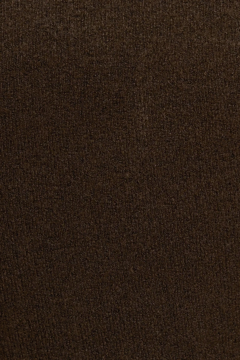 Long Sleeve Spongy Fitted Turtleneck