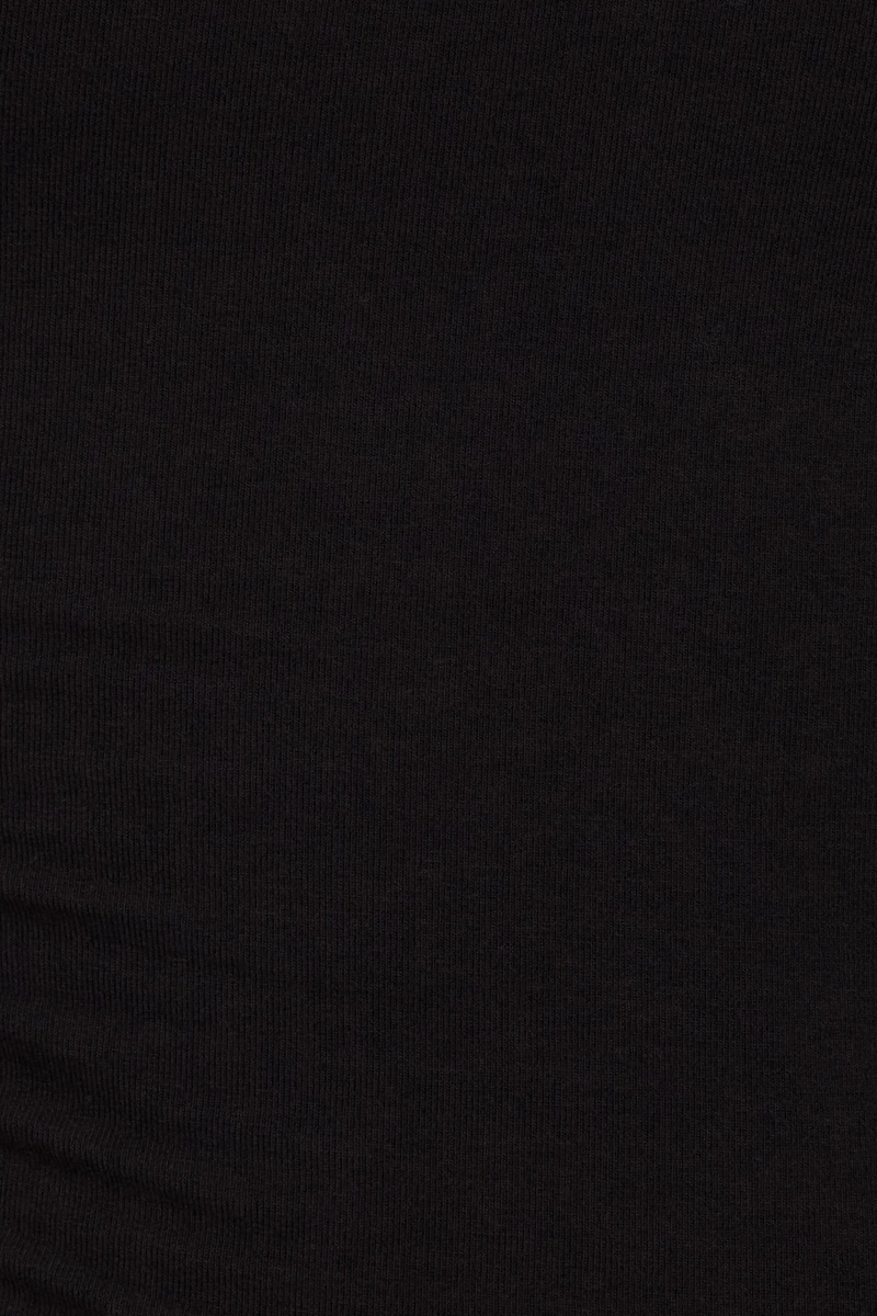 Boatneck Ruched Back Top