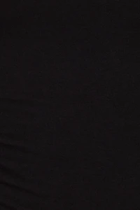 Boatneck Ruched Back Top