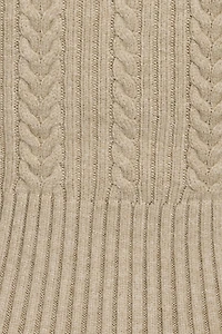 Cable Knit Zippy