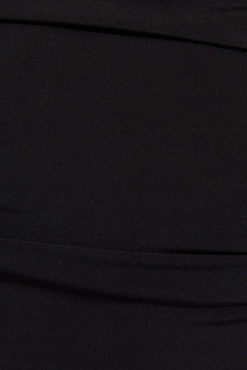Deep Cowl Neck Halter Top