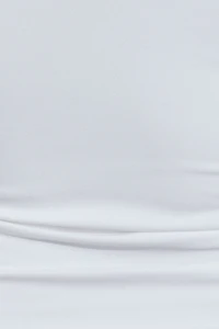 Haut à col en V et manches longues Sleek