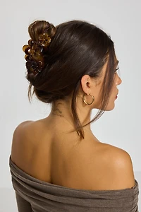 Flower Claw Clip