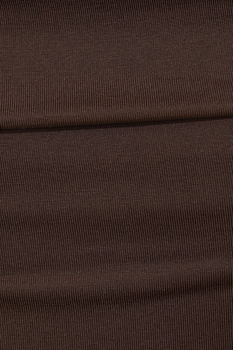 Cupro Cowl Halter Top