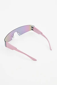 Rimless Futuristic Sunglasses