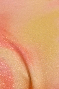 Metallic Ring Triangle Bikini Top