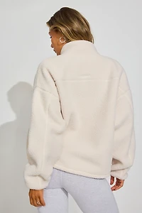 Sherpa Fleece Full Zip Jacket