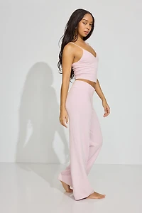 Chenille Low Rise Pants