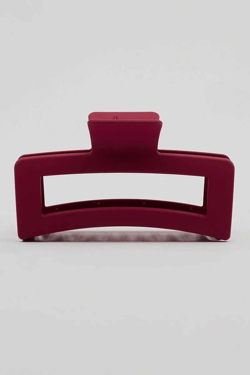 Oversized Rectangle Claw Clip