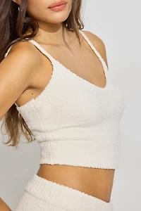 Camisole pelucheuse