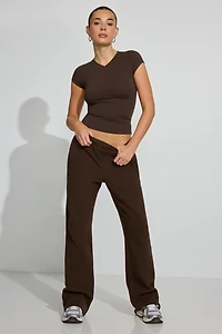 Pantalon en molleton étroit UltraFleece à jambe semi-évasée