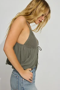 Mix Media Tank Top