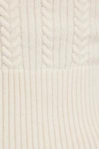 Cable Knit Zippy