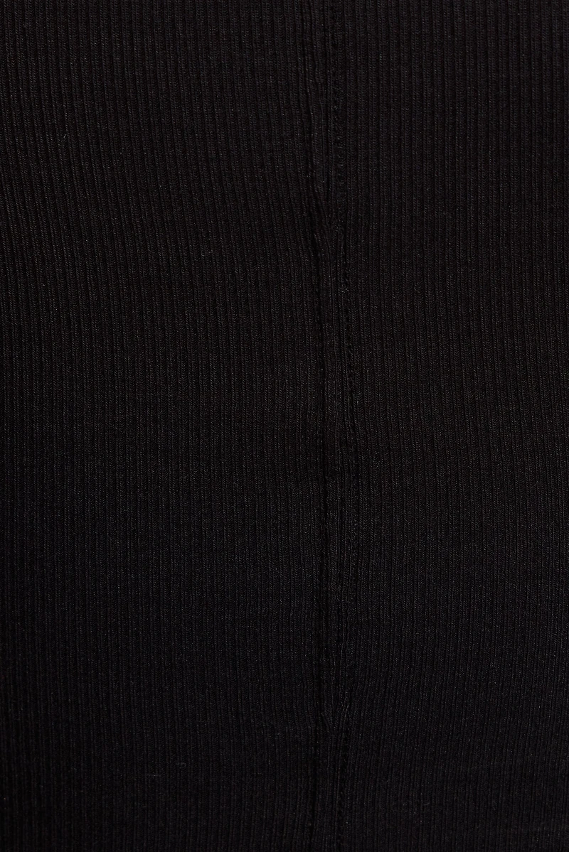 Serene Deep V-Neck Long Sleeve Top