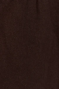 Linen Tie Back Halter Top