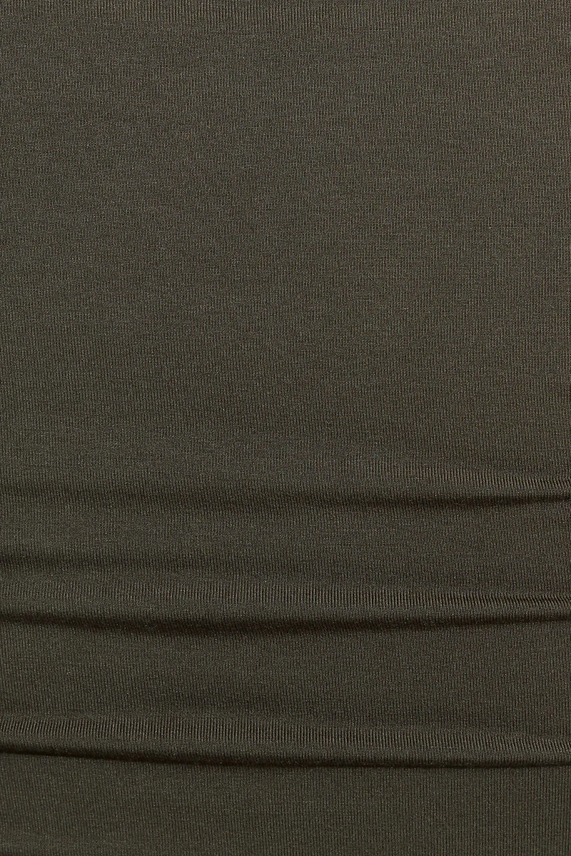 Smooth Open Neck Long Sleeve Tee