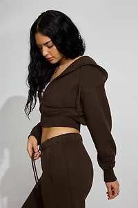 SoftTerry Bubble Zip Hoodie