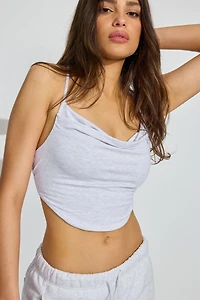 Cowl Strappy Back Top