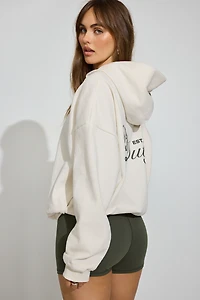 Haut à capuchon en tissu UltraFleece