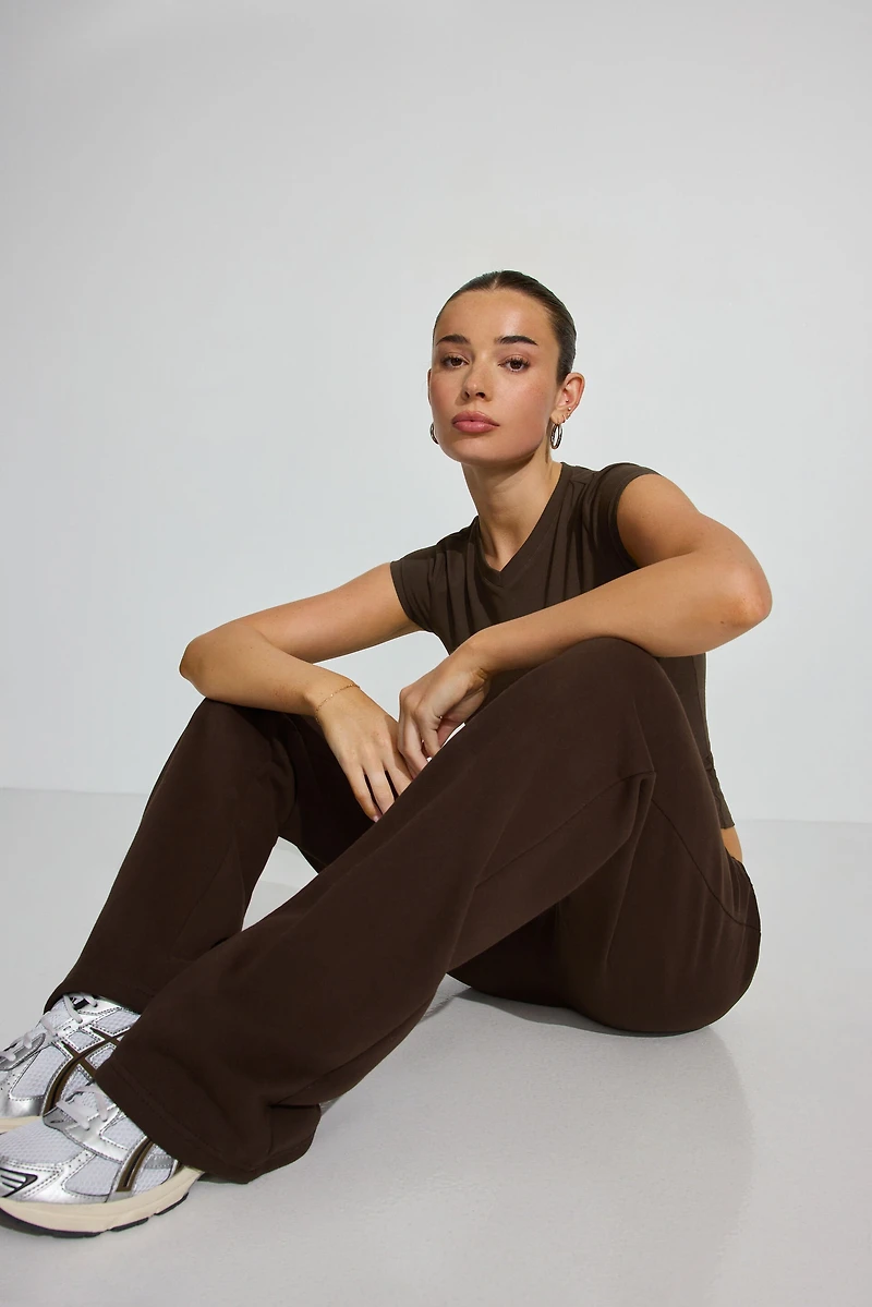 Pantalon en molleton étroit UltraFleece à jambe semi-évasée