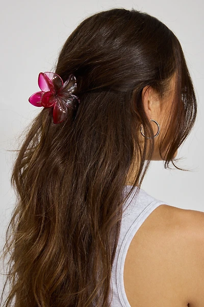 Pince à cheveux à fleur