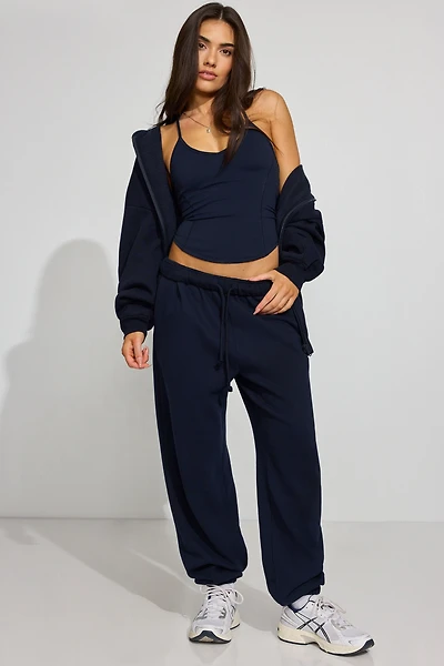 Pantalon de jogging « boyfriend » en tissu UltraFleece