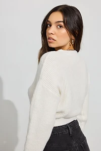 Cozy V Neck Sweater