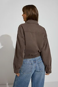 Twill Bomber Jacket