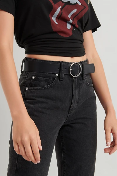 Ceinture à anneau argent