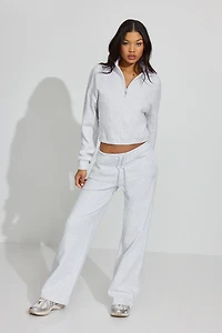 SoftTerry Half Zip Sweatshirt