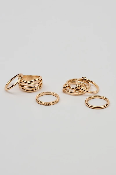 Set of 7 Modern Rings