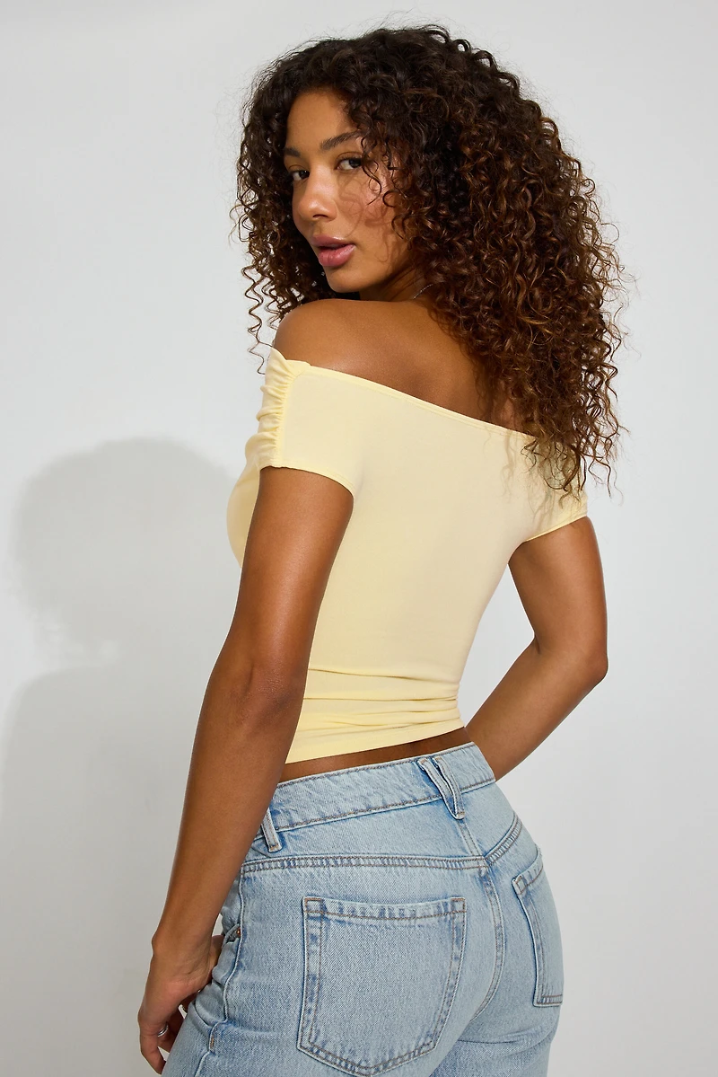 Fluid Off Shoulder Top