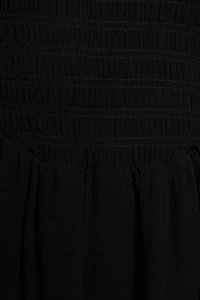 Kenzie Smocked Tiered Romper Dress