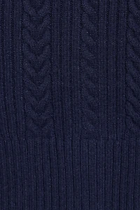 Cable Knit Zippy