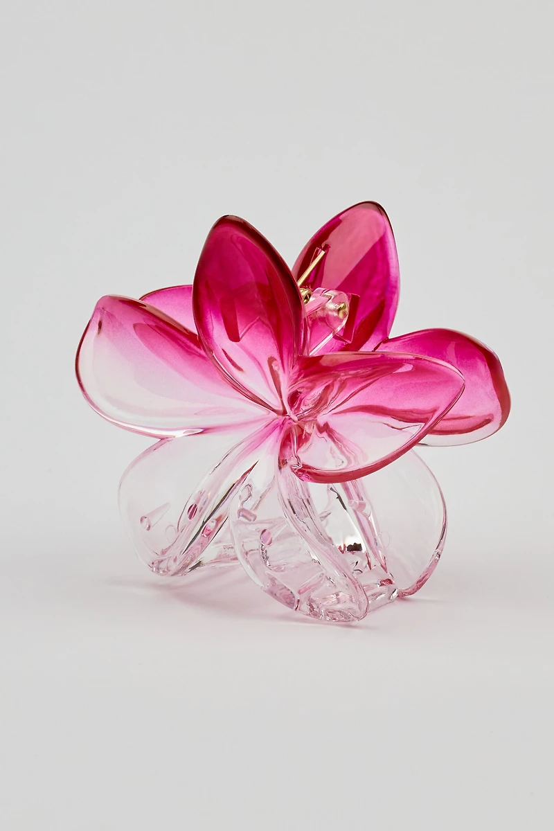 Pince à cheveux à fleur
