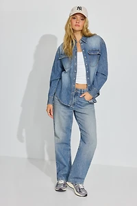 Denim Oversized Shirt